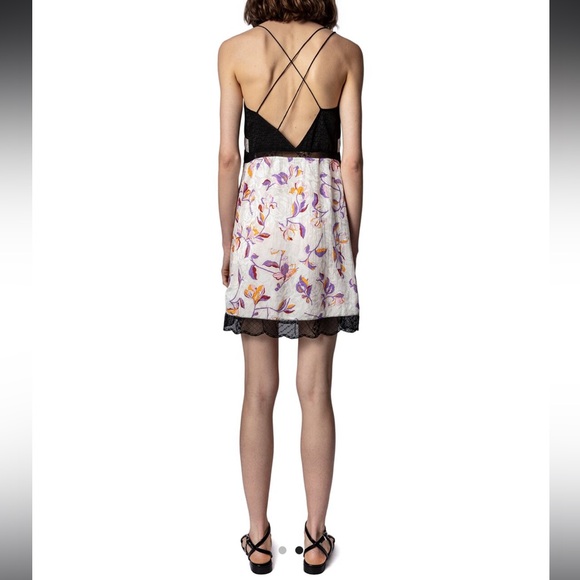 Zadig & Voltaire Women’s Cole Bis Mix Silk-Blend Dress, Size Small - Picture 4 of 13